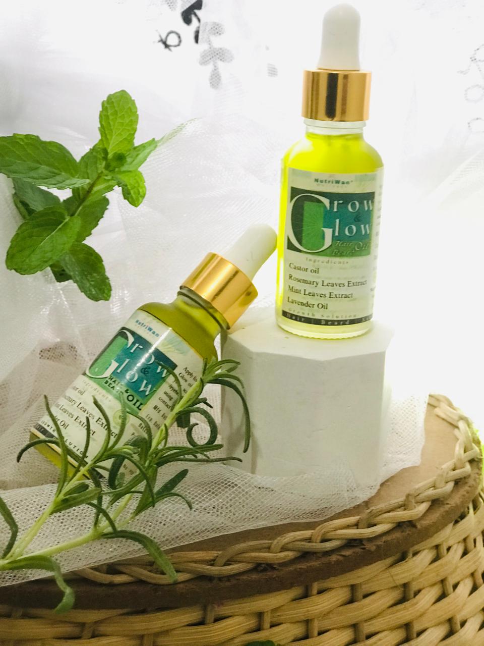 Grow & Glow (Hair & Beard Oil)